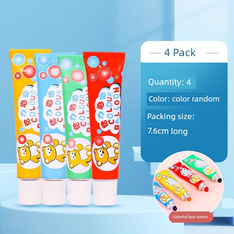 Children's Bubbles Blowing Plastic Toys Awesome Billy Bilipo up Foaming Glue Mud Girl Internet Hot No Nostalgic Poison