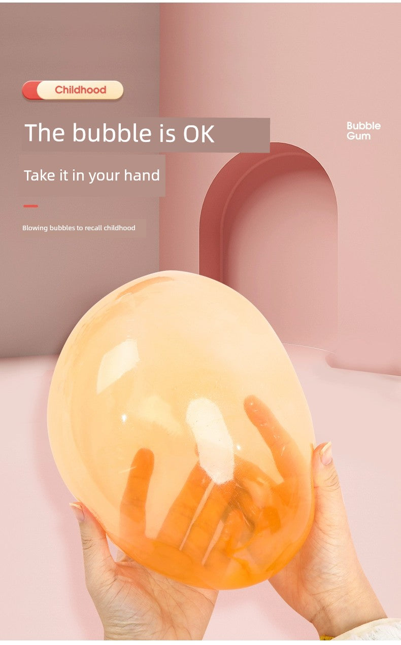 Children's Bubbles Blowing Plastic Toys Awesome Billy Bilipo up Foaming Glue Mud Girl Internet Hot No Nostalgic Poison