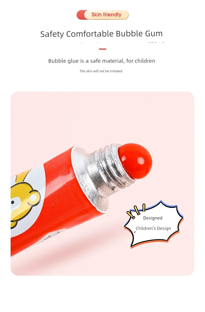 Children's Bubbles Blowing Plastic Toys Awesome Billy Bilipo up Foaming Glue Mud Girl Internet Hot No Nostalgic Poison
