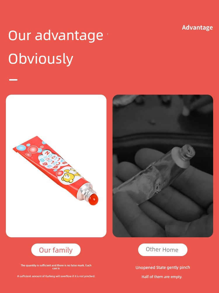 Children's Bubbles Blowing Plastic Toys Awesome Billy Bilipo up Foaming Glue Mud Girl Internet Hot No Nostalgic Poison