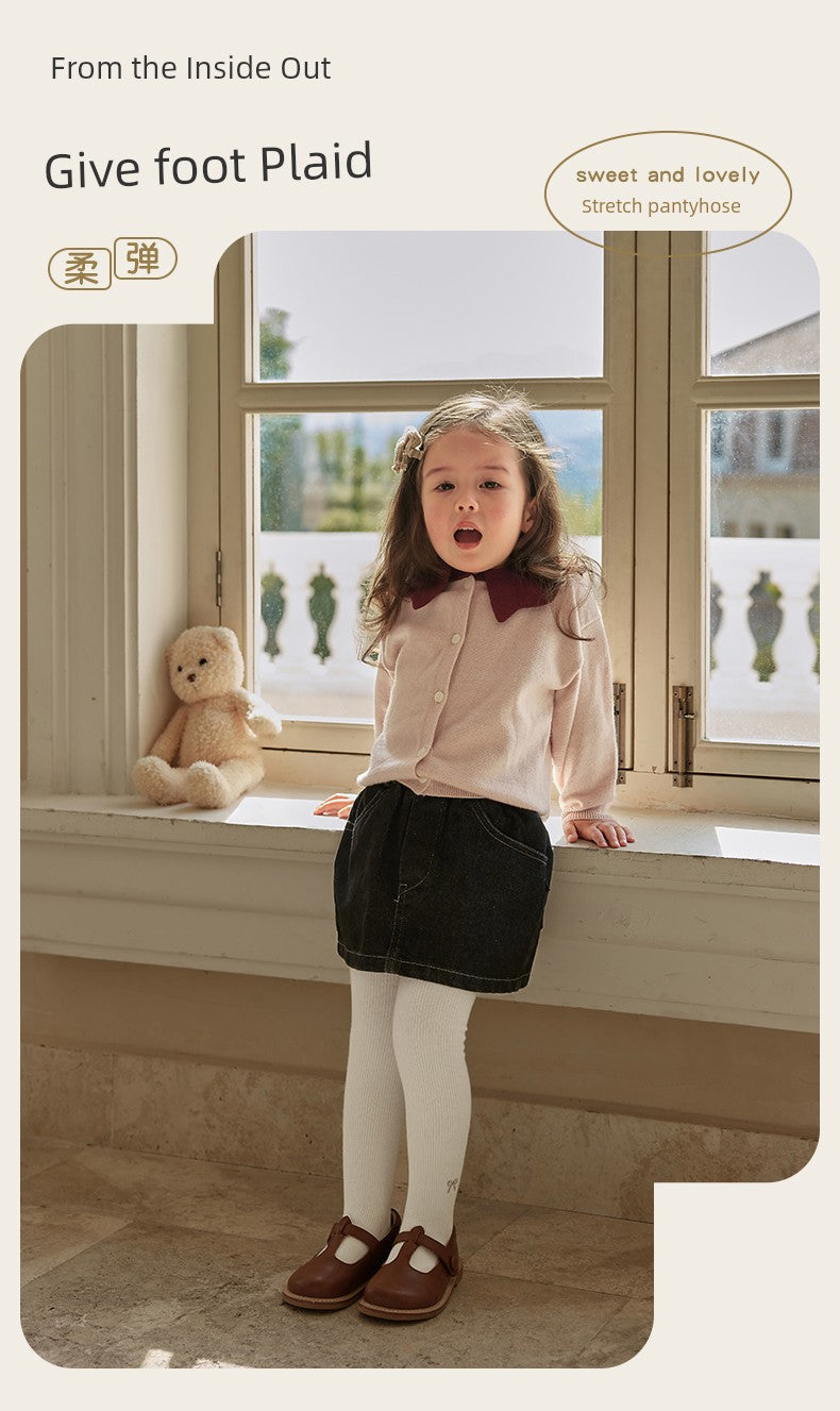 Niduoxiong Bottoming Baby Spring & Fall Girls' Pantyhose
