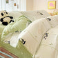 Sanrio Pacha Dog Cotton Bed Four-Piece Cartoon Pure Cotton Quilt Cover Boys and Girls Dormitory Bed Sheet Three-Piece Set
