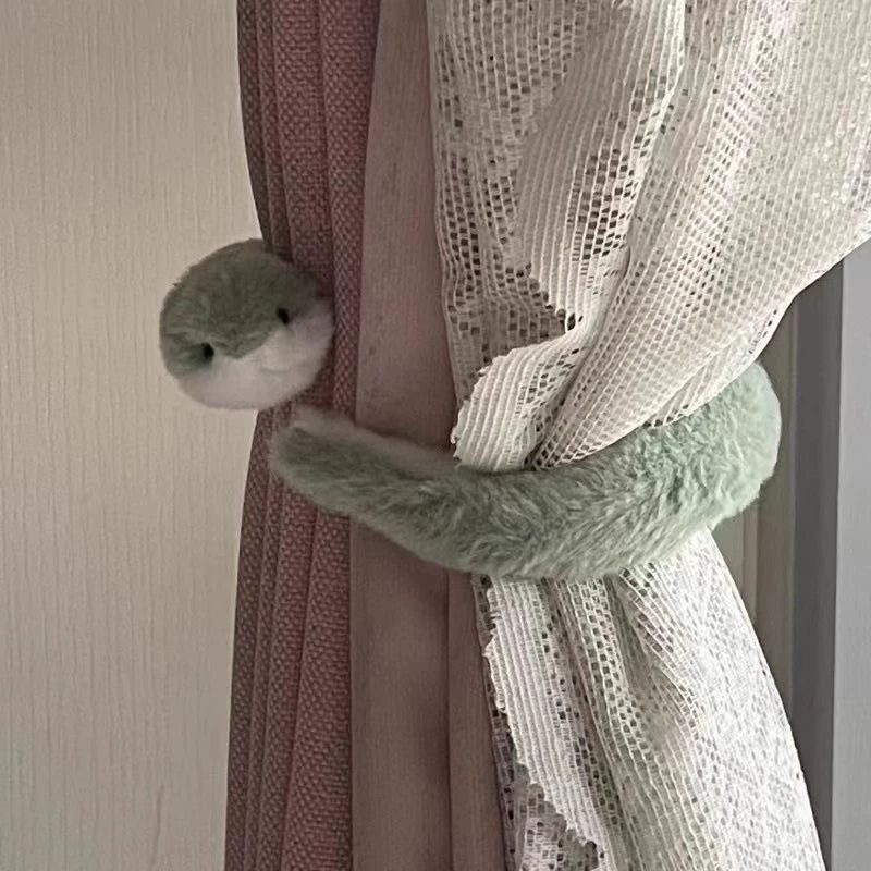 Cute Simulated Snakes Doll Snake Year Mascot New Arrival Stuffed Toy Rag Doll Green Snake Doll Sofa Living Room Decoration