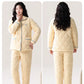 Fenteng Ke'an Coral Fleece Thickened Pajamas Women's Winter 2024 New Arrival Three Layers Thickened Fleece-lined Can Be Outerwear Homewear