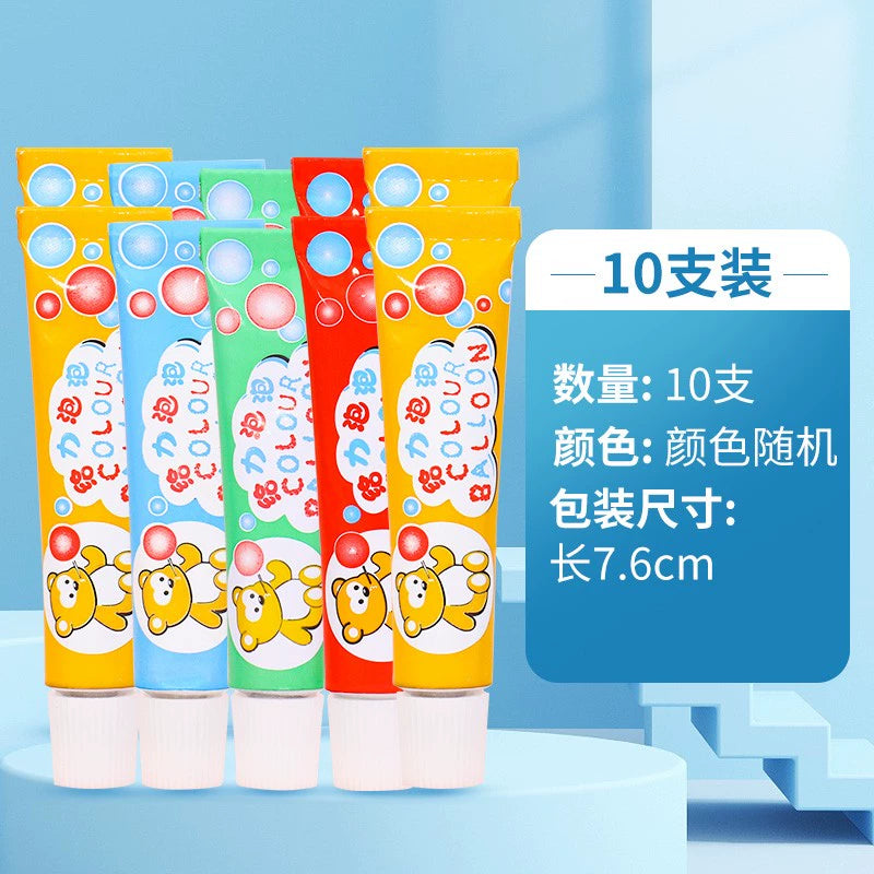 Children's Bubbles Blowing Plastic Toys Awesome Billy Bilipo up Foaming Glue Mud Girl Internet Hot No Nostalgic Poison