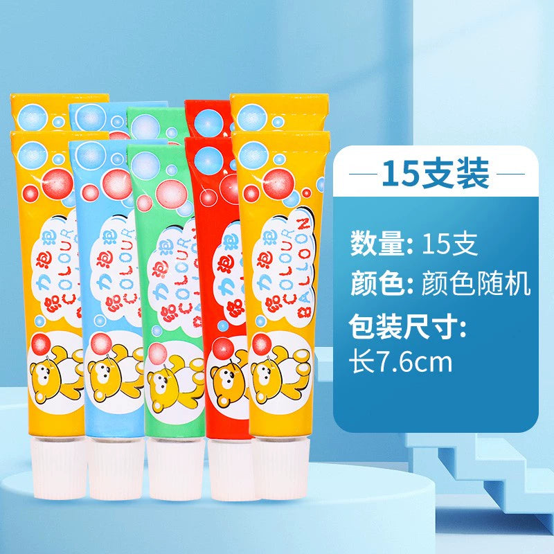 Children's Bubbles Blowing Plastic Toys Awesome Billy Bilipo up Foaming Glue Mud Girl Internet Hot No Nostalgic Poison