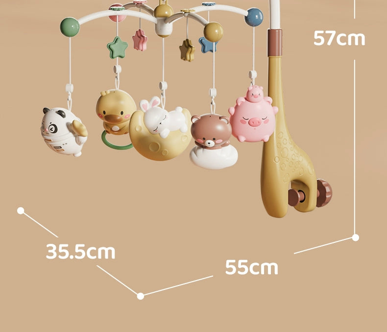 Baby Toys 3 Months Music Hanging Bed Bell
