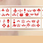 Woman's Head Ornament Bindi Child Girl Baby and Infant Archaistic Ancient Costume Forehead Print Red Dot Han Dynasty Adult Stickers New Year Hair Accessories Boy Han Tang Dynasty New Year Paste Pattern Waterproof Non-Toxic Ch