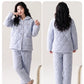 Fenteng Ke'an Coral Fleece Thickened Pajamas Women's Winter 2024 New Arrival Three Layers Thickened Fleece-lined Can Be Outerwear Homewear