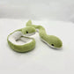 Cute Simulated Snakes Doll Snake Year Mascot New Arrival Stuffed Toy Rag Doll Green Snake Doll Sofa Living Room Decoration