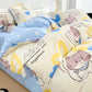 Sanrio Pacha Dog Cotton Bed Four-Piece Cartoon Pure Cotton Quilt Cover Boys and Girls Dormitory Bed Sheet Three-Piece Set
