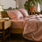 Alley Trick Classy Summer Ice Silk Solid Color Bed Sheets