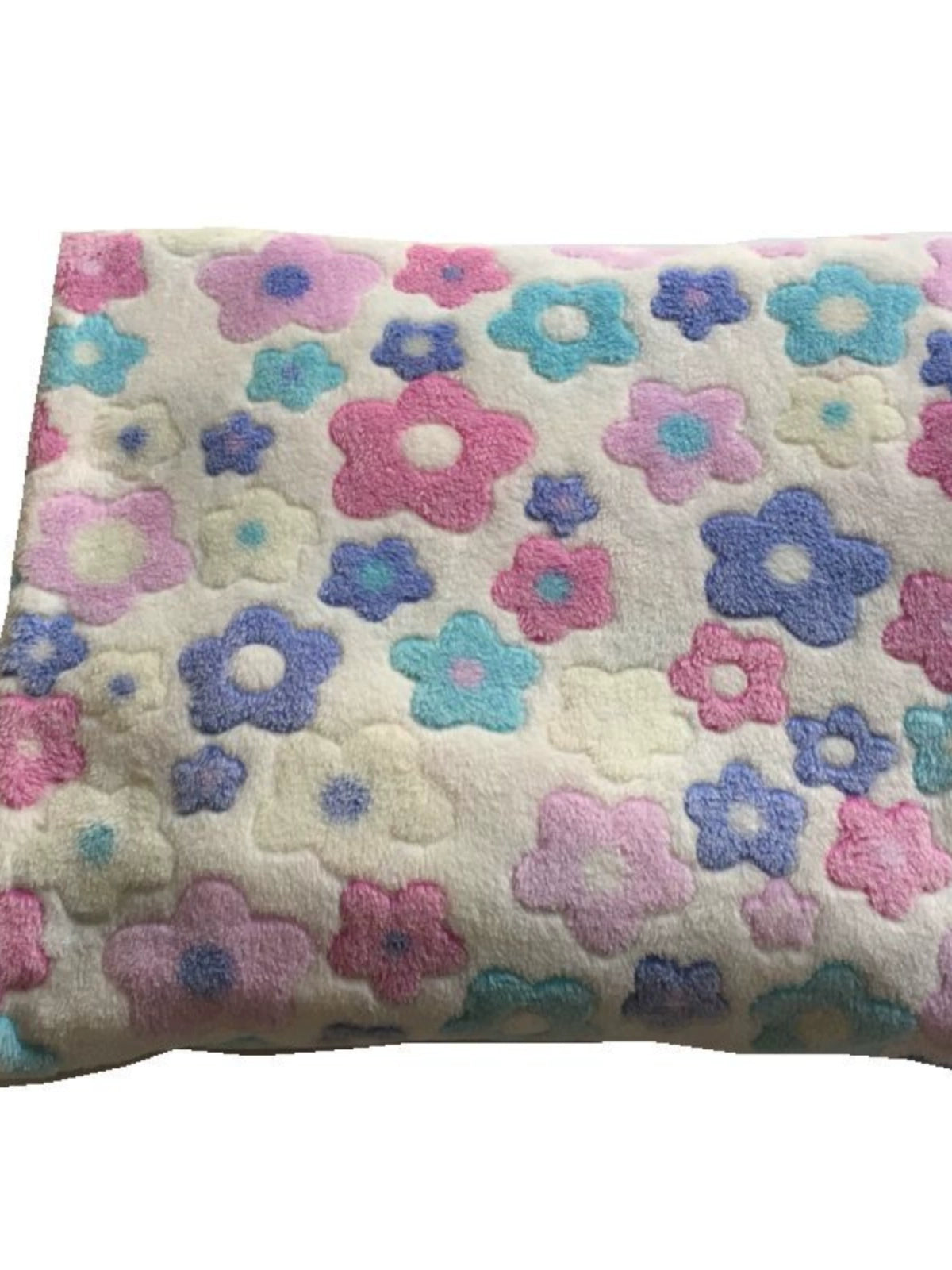 Plum Flannel Student Dormitory Bed Sheet Cover Leg Small Blanket