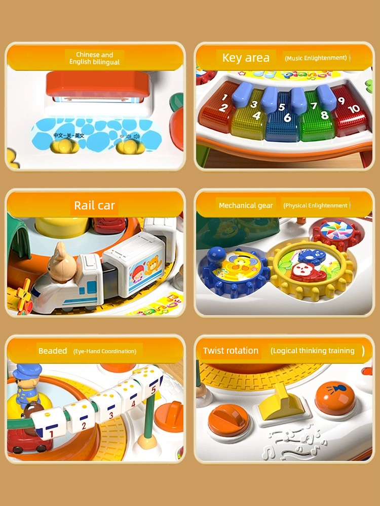 Gu Yu Baby Toys 6 Months 1-3 Years Old Gaming Table