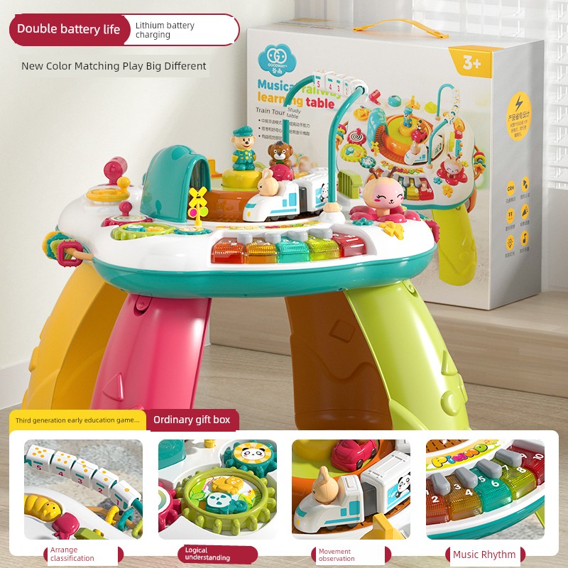 Gu Yu Baby Toys 6 Months 1-3 Years Old Gaming Table