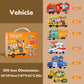 Six-In-One Puzzle Gift Box, Kidsren's Early Education Educational Toys for Beginners, Advanced Difficulty Puzzles, Fairy Tales, Animals, Ocean, Transportation, Dinosaur Multi-Theme Fun Interactive Activity Games, Gifts for Bo