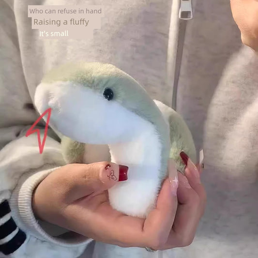 Cute Simulated Snakes Doll Snake Year Mascot New Arrival Stuffed Toy Rag Doll Green Snake Doll Sofa Living Room Decoration