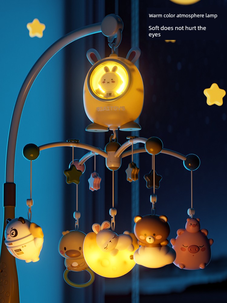 Baby Toys 3 Months Music Hanging Bed Bell