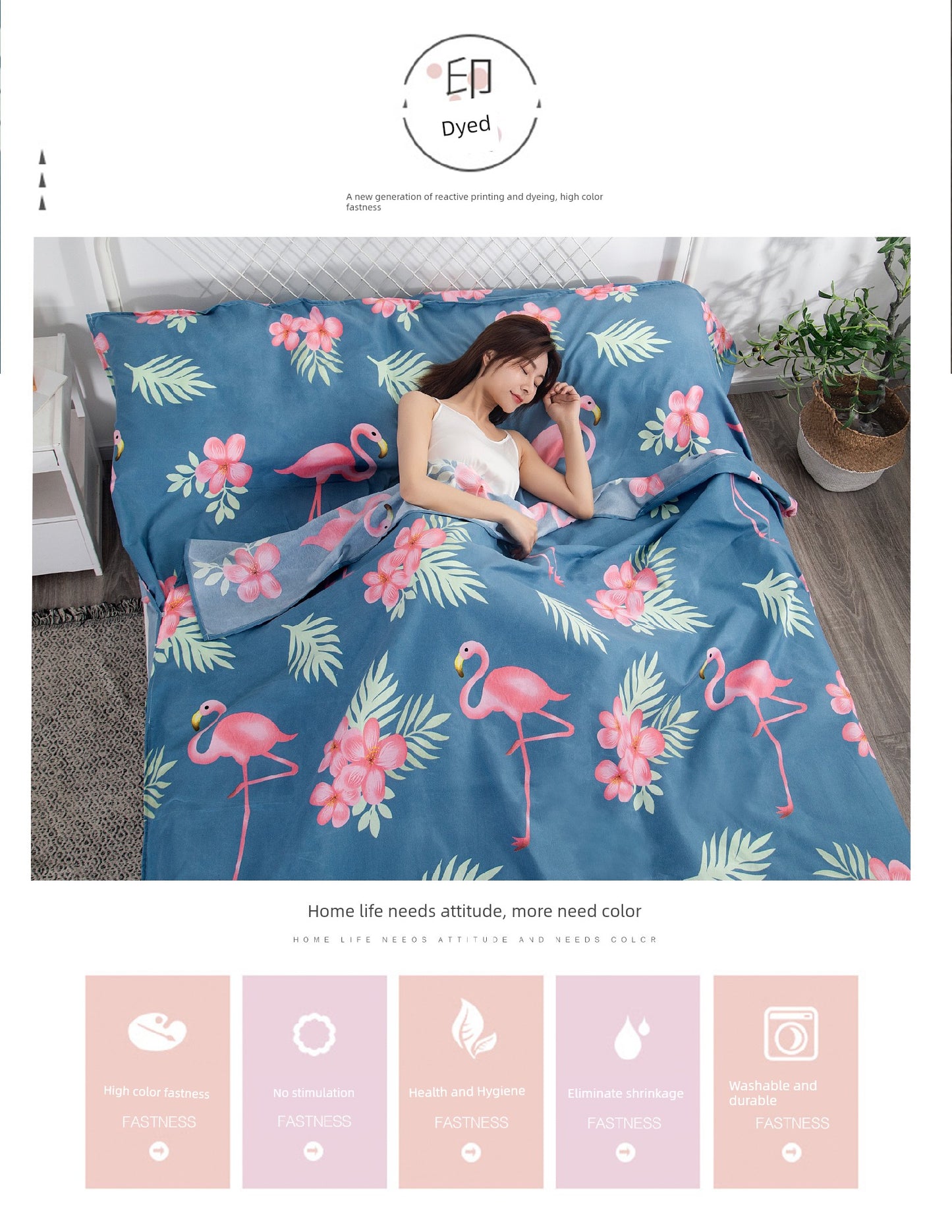 Travel Hotel Magic Super Light Single Double Dirty Proof Sleeping Bag