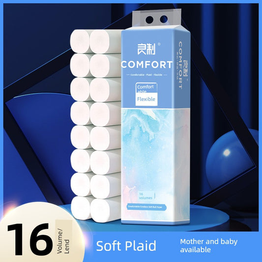 Liangzhi For Home Affordable Coreless Toilet 16 Rolls Tissue