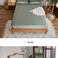Alley Trick Classy Summer Ice Silk Solid Color Bed Sheets