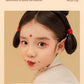 Woman's Head Ornament Bindi Child Girl Baby and Infant Archaistic Ancient Costume Forehead Print Red Dot Han Dynasty Adult Stickers New Year Hair Accessories Boy Han Tang Dynasty New Year Paste Pattern Waterproof Non-Toxic Ch
