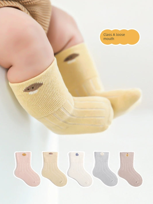 Winter 0-March Newborn 1-Year-Old Boneless Baby Socks