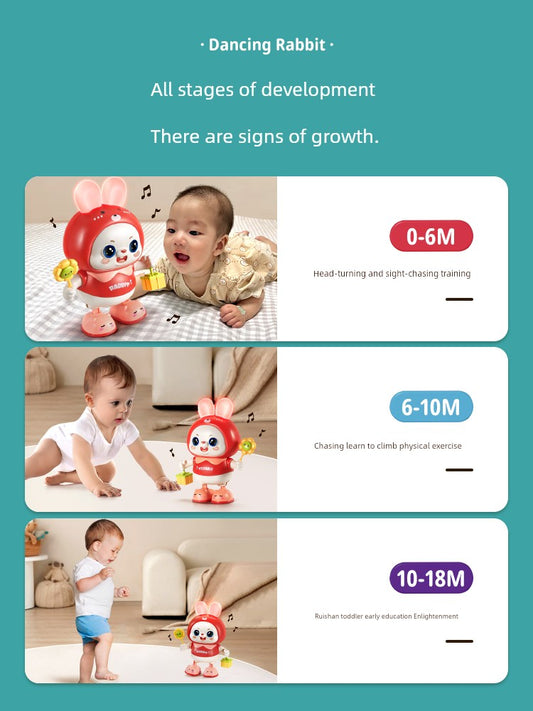 Early Education Head-up Training Dancing 6-Month Baby Toys