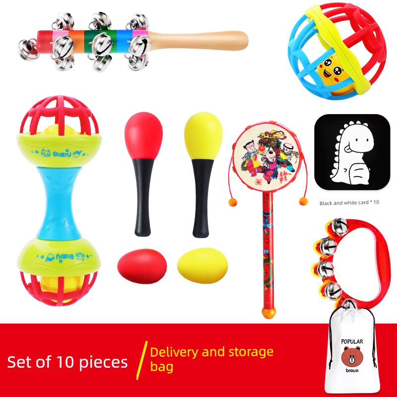 Early Childhood Education Handbell Grip Training Baby Toys