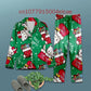 Hello Kitty Christmas Pajamas Set 3D Printed Casual Men's and Women's Long Sleeve Shirt Pajama Set