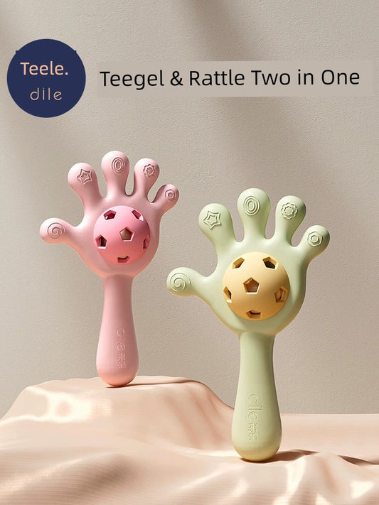 Deloko Teether 3-June Pacify Handbell