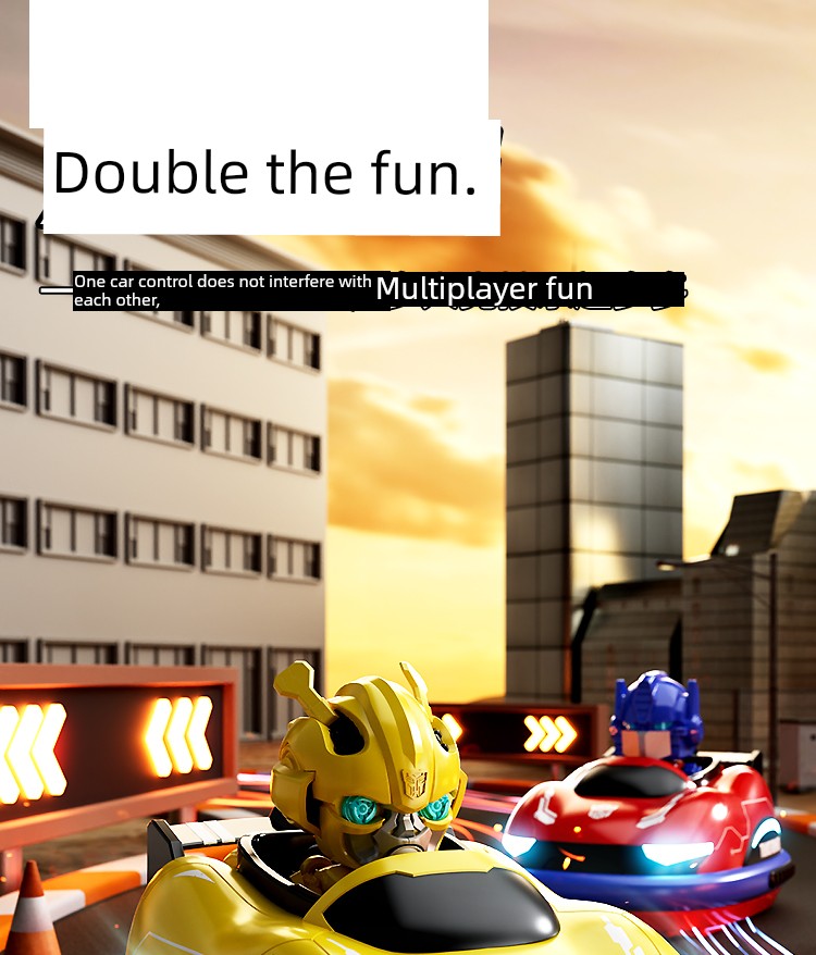 Double Battle Matching Drift off-Road Electric Bumper Car