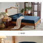 Alley Trick Classy Summer Ice Silk Solid Color Bed Sheets