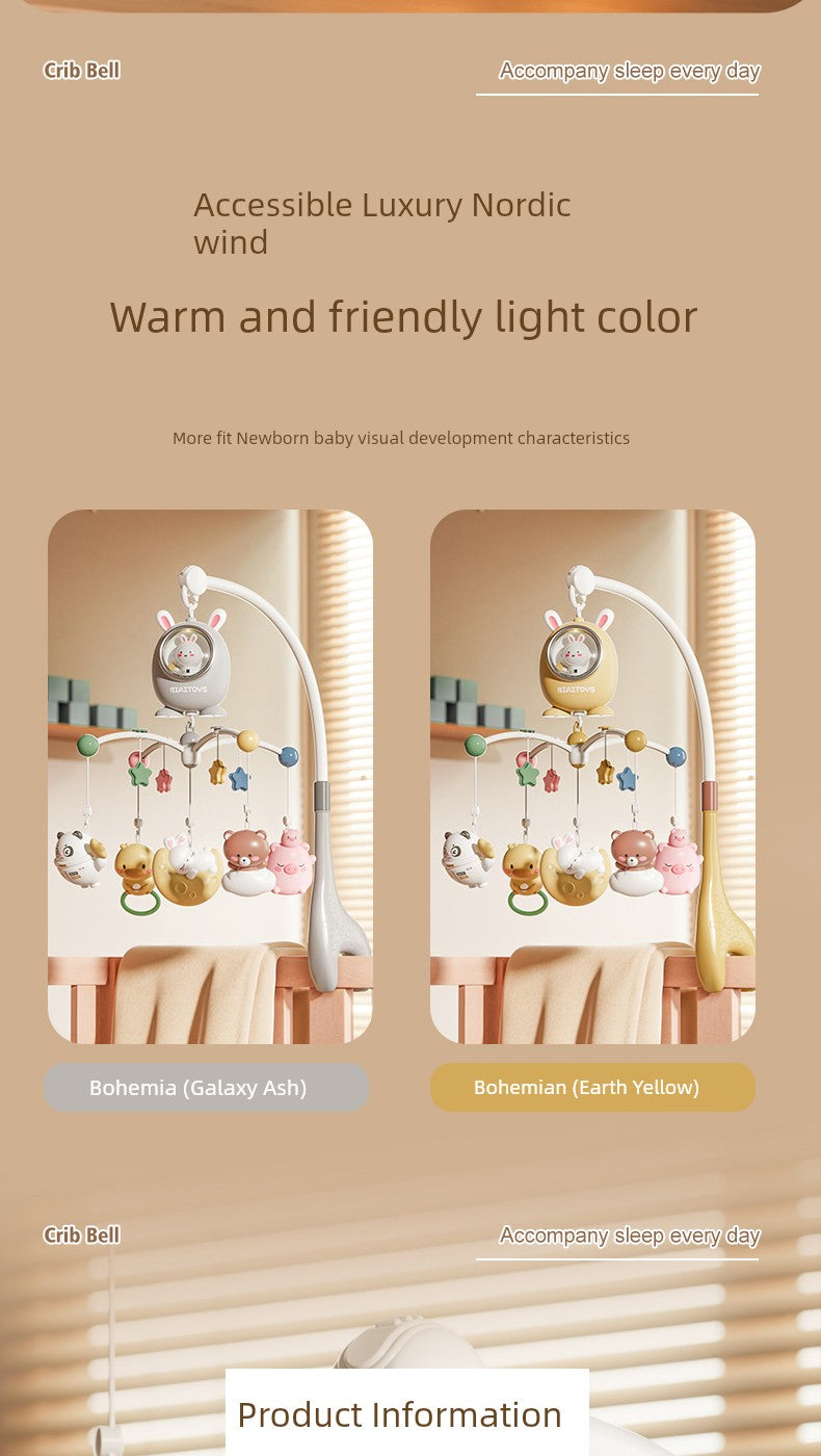 Baby Toys 3 Months Music Hanging Bed Bell