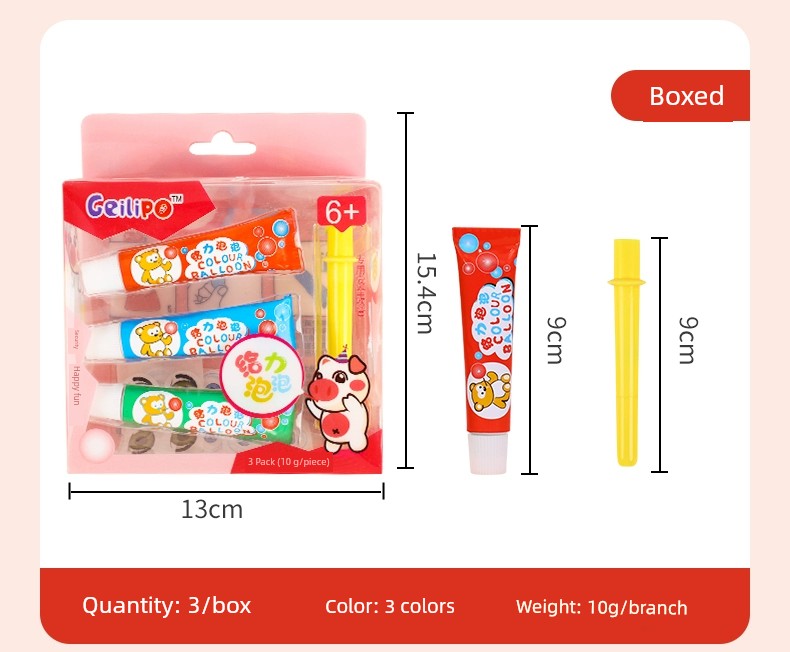 Children's Bubbles Blowing Plastic Toys Awesome Billy Bilipo up Foaming Glue Mud Girl Internet Hot No Nostalgic Poison